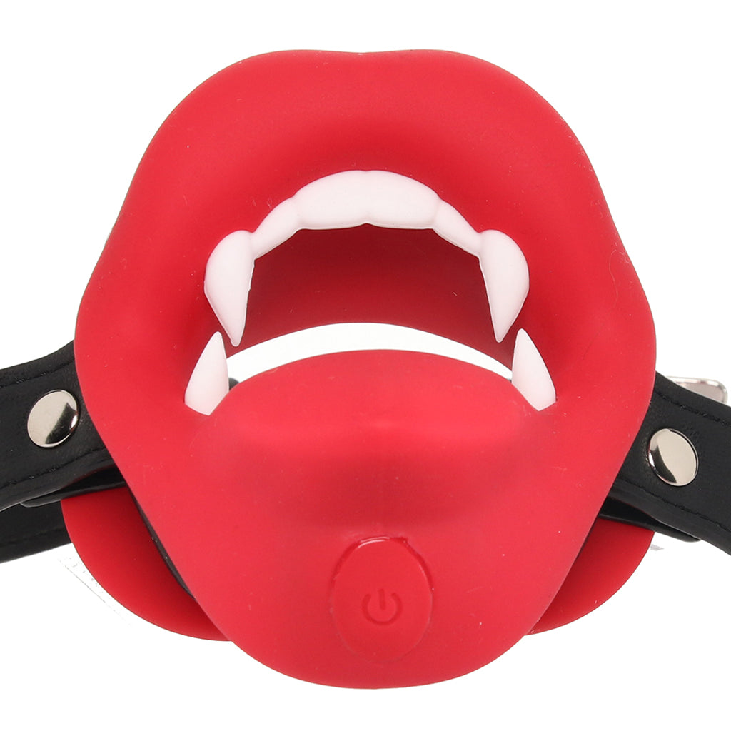 Master Series Vampire Vibrating Mouth Gag Bondage and Fetish > Ball Gags & Mouth Restraints - Tophatter Daily Deals